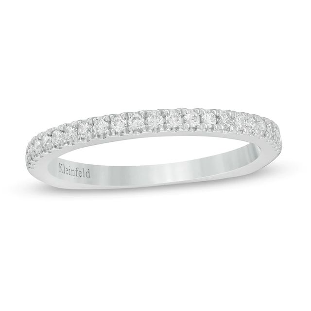 Kleinfeld® 0.18 CT. T.W. Diamond Wedding Band in 14K White Gold|Peoples Jewellers