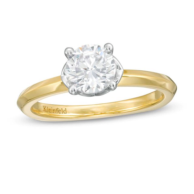 Kleinfeld® 0.98 CT. T.W. Diamond Solitaire Engagement Ring in 14K Two-Tone Gold