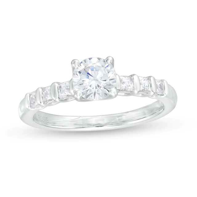 Vera Wang Love Collection 0.95 CT. T.W. Diamond Engagement Ring in 14K White Gold