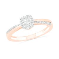 0.29 CT. T.W. Composite Diamond Bridal Set in 10K Rose Gold|Peoples Jewellers