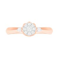 0.29 CT. T.W. Composite Diamond Bridal Set in 10K Rose Gold|Peoples Jewellers