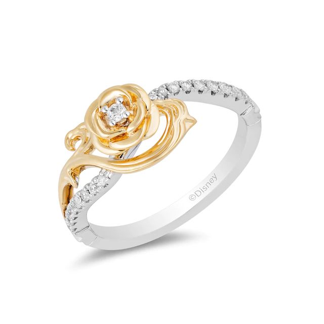 Disney Belle Inspired Charms Diamond Bracelet | Enchanted Disney Fine Jewelry