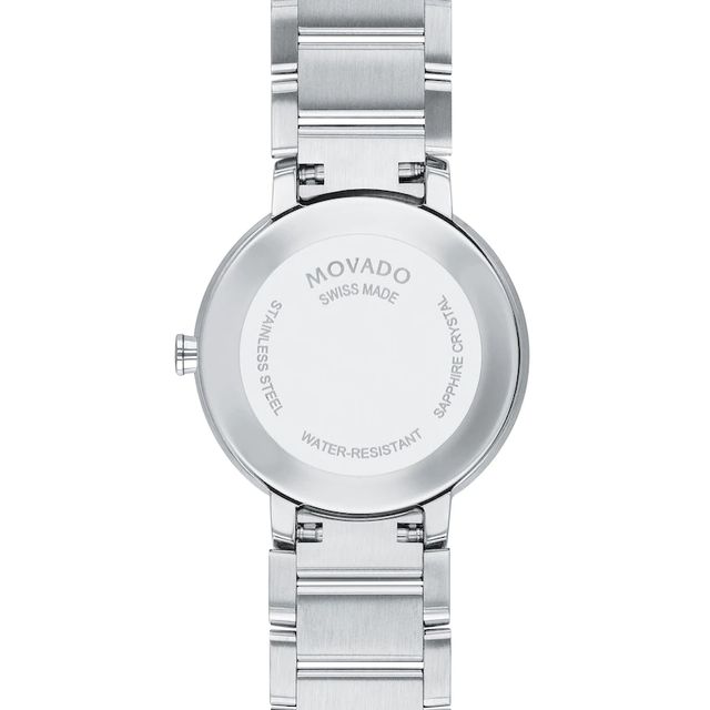 Ladies' Movado Sapphire™ Watch with Silver-Tone Dial (Model: 0607547)|Peoples Jewellers