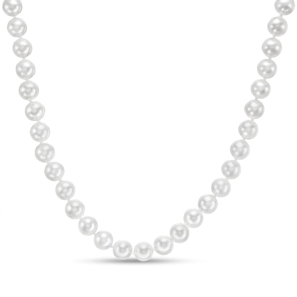 Peoples IMPERIAL® 6.0-6.5mm Cultured Akoya Pearl Strand Necklace