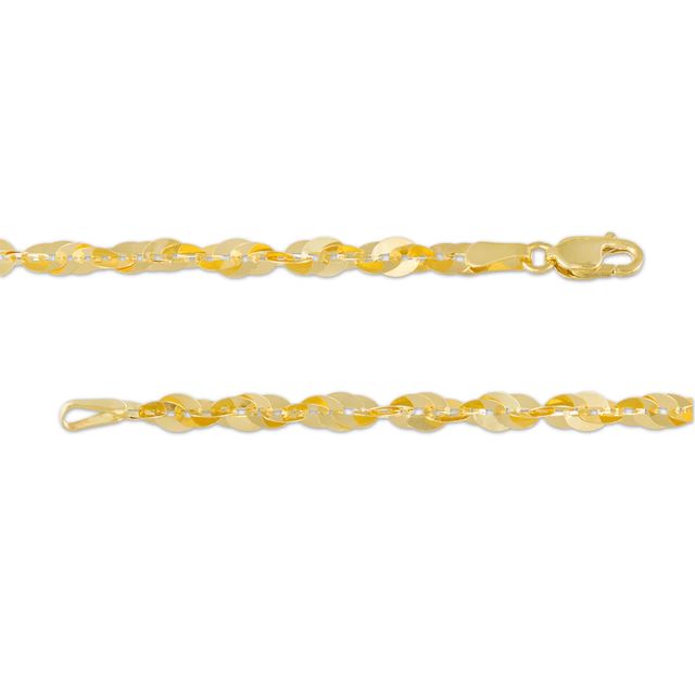 Ladies' 3.5mm Cleo Link Chain Necklace in Solid 10K Gold - 18"|Peoples Jewellers