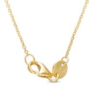 "MAMA" Station Necklace in 10K Gold|Peoples Jewellers