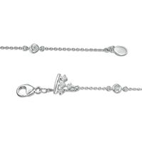 Peoples Private Collection 0.25 CT. T.W. Diamond Bracelet in 10K White Gold - 7.25"|Peoples Jewellers