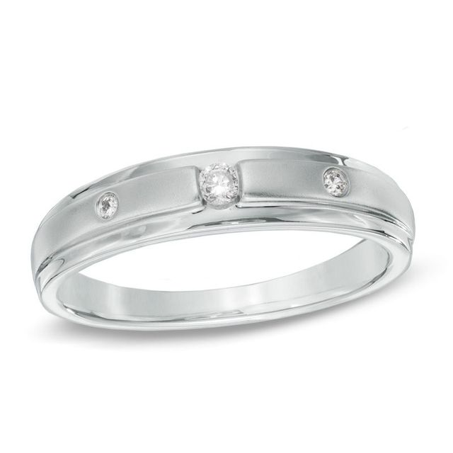 Previously Owned - Ladies' Diamond Accent Ring in 10K White Gold|Peoples Jewellers