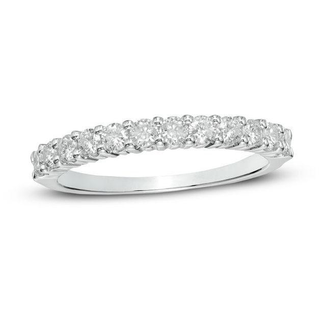 Previously Owned - 0.50 CT. T.W. Diamond Anniversary Band in 14K White Gold|Peoples Jewellers