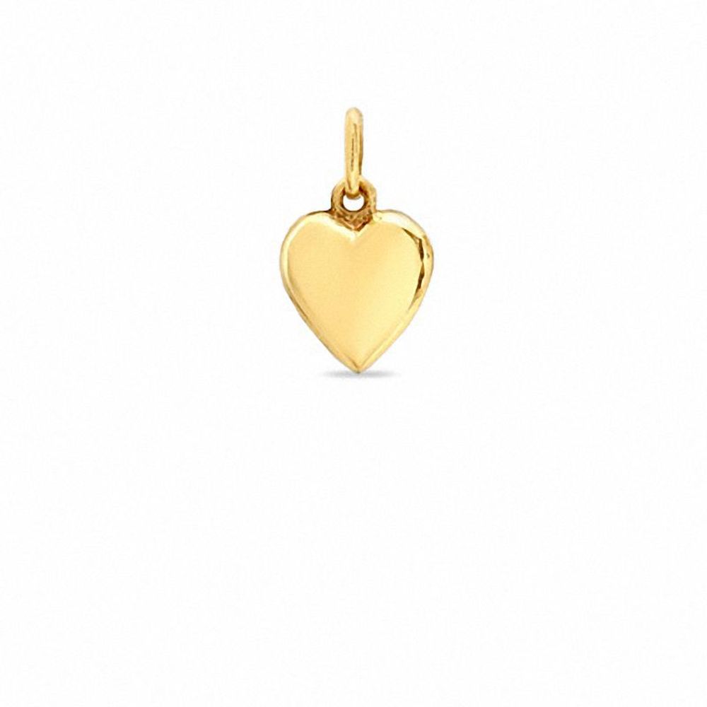 Previously Owned - Puffed Heart Charm in 10K Gold|Peoples Jewellers