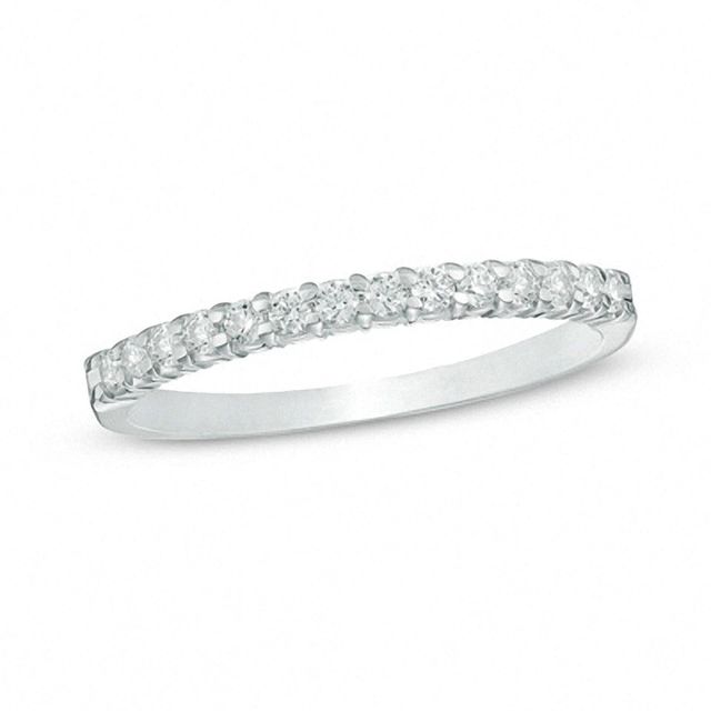 Previously Owned - 0.25 CT. T.W. Colourless Diamond Anniversary Band in 18K White Gold|Peoples Jewellers