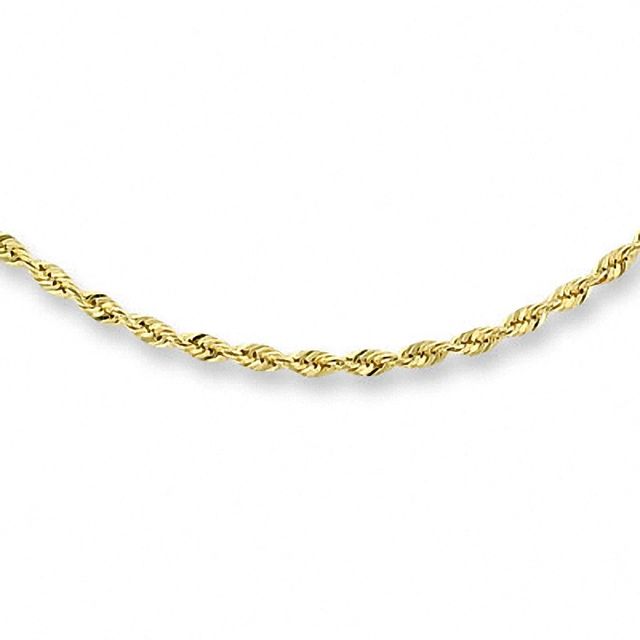 Previously Owned - 3.0mm Rope Chain Necklace in 10K Gold - 22"|Peoples Jewellers