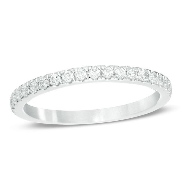 Previously Owned - Love's Destiny by Peoples 0.25 CT. T.W.  Diamond Wedding Band in 14K White Gold (I/SI2)|Peoples Jewellers