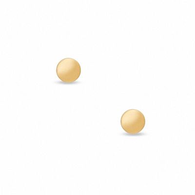 Previously Owned - 6.0mm Ball Stud Earrings in 14K Gold|Peoples Jewellers