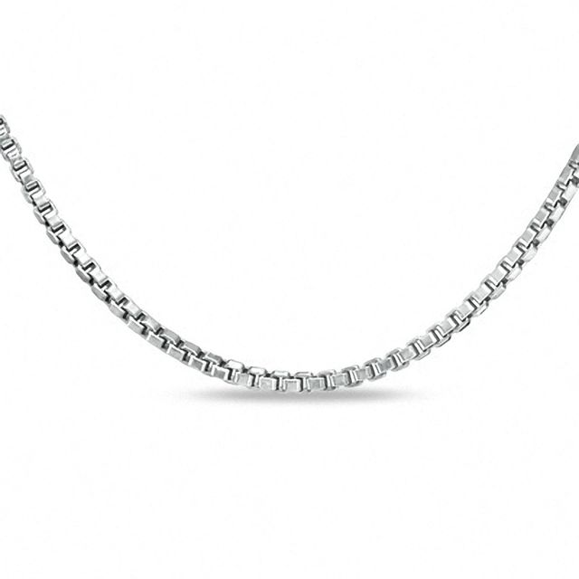 Previously Owned - 1.3mm Box Chain in Sterling Silver - 20"|Peoples Jewellers