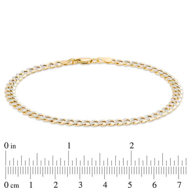 Previously Owned - Men's 4.7mm Curb Chain Bracelet in 14K Gold - 8.25"