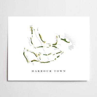 Harbour Town Golf Course Map