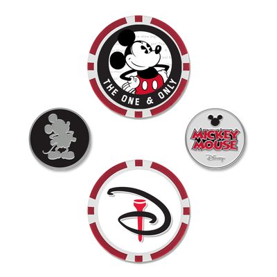 Mickey Mouse/Disney Ball Marker Set of 4