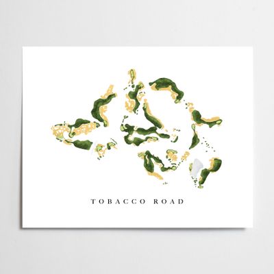 Tobacco Road Golf Course Map