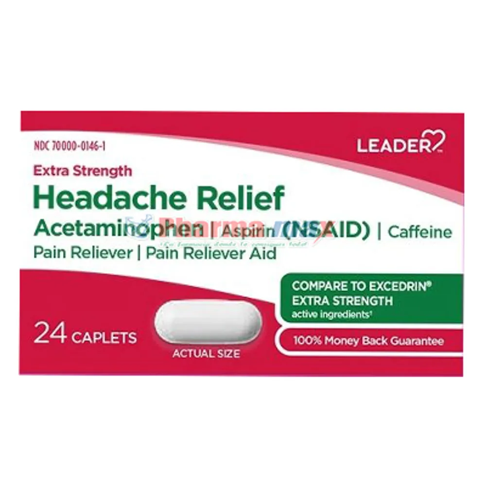 Leader Headache Relief 24caps