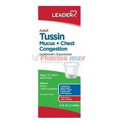 Leader Tussin Mucus Chest Congestion 4oz