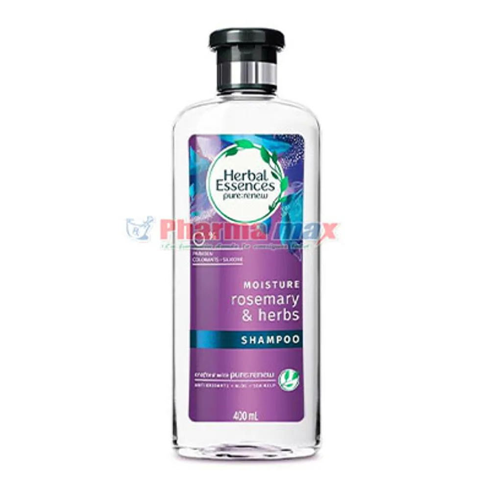 Herbal Essences Moisture Rosemary & Herbs Shampoo 400ml