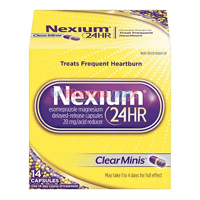 Nexium Acid Reducer 20mg 14 Clear Minis Capsules