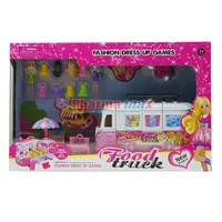 Beauty Food Truck W/Dolls