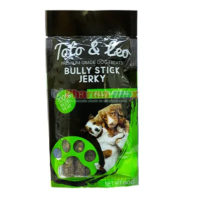 Toto & Leo Bully Jerky Fillet .60g