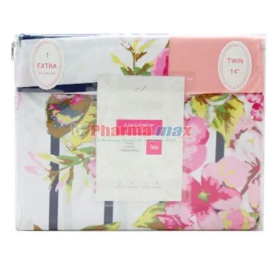 Supreme Living Twin Sheets 4pcs Floral