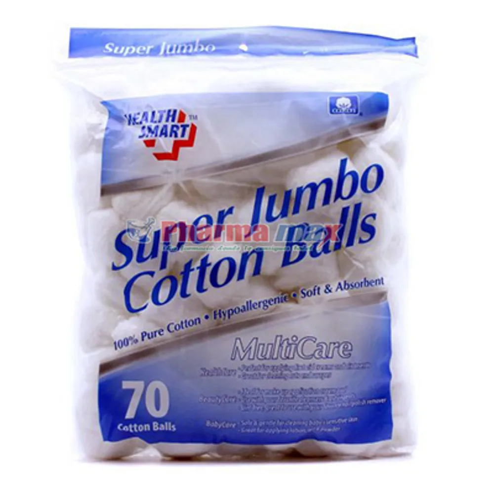 Health Cotton Balls Jumbo 70ct