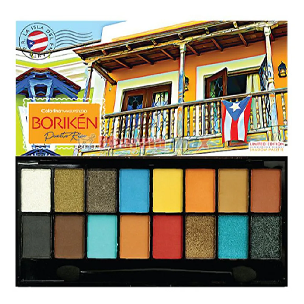 Colorina Shadow Palette Borinken Balcon