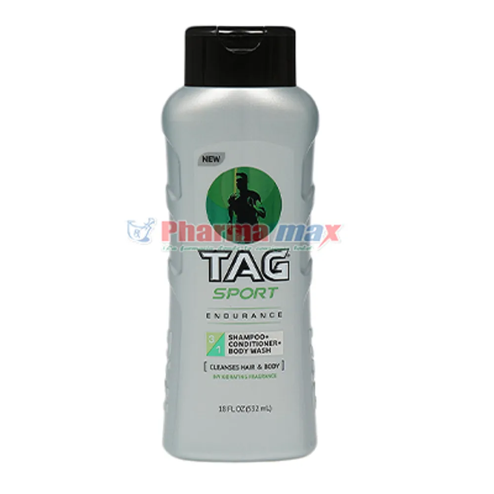 Tag Sport Body Wash 3in1 Endurance 18oz