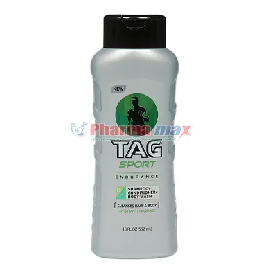 Tag Sport Body Wash 3in1 Endurance 18oz