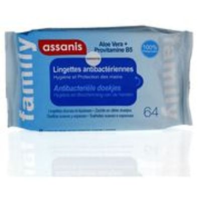 Prix de Assanis paquet de lingettes antibactériennes assanis, avis