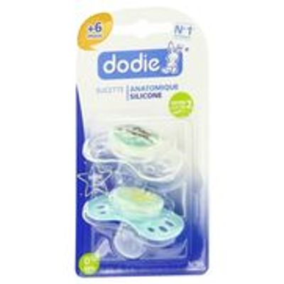 Prix de Dodie sucette silicone nuit 2age, x 2, avis, conseils
