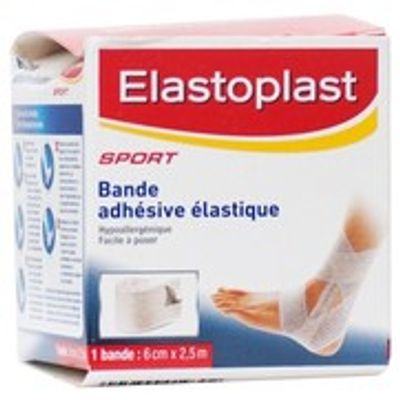 Bande adhésive Elastoplast élastique adhésive 2m5 x 6 cm