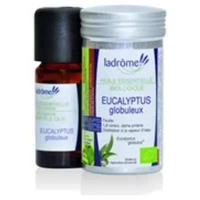 Prix de Ladrome he eucalyptus globuleux bio, 30 ml d'huile essentielle, avis, conseils