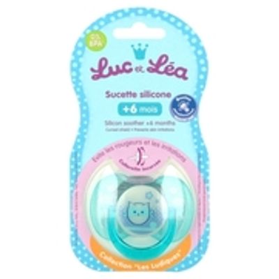 Prix de Luc et léa sucette +6 mois symétrique spécial nuit - bouton phosphorescent chouette, avis, conseils