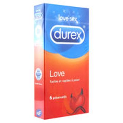 Prix de Durex préservatifs durex love x 6, avis, conseils