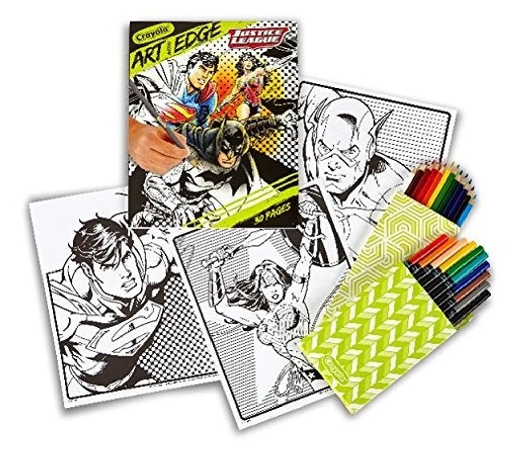 Crayola - Art with Edge Art Studio : Justice League