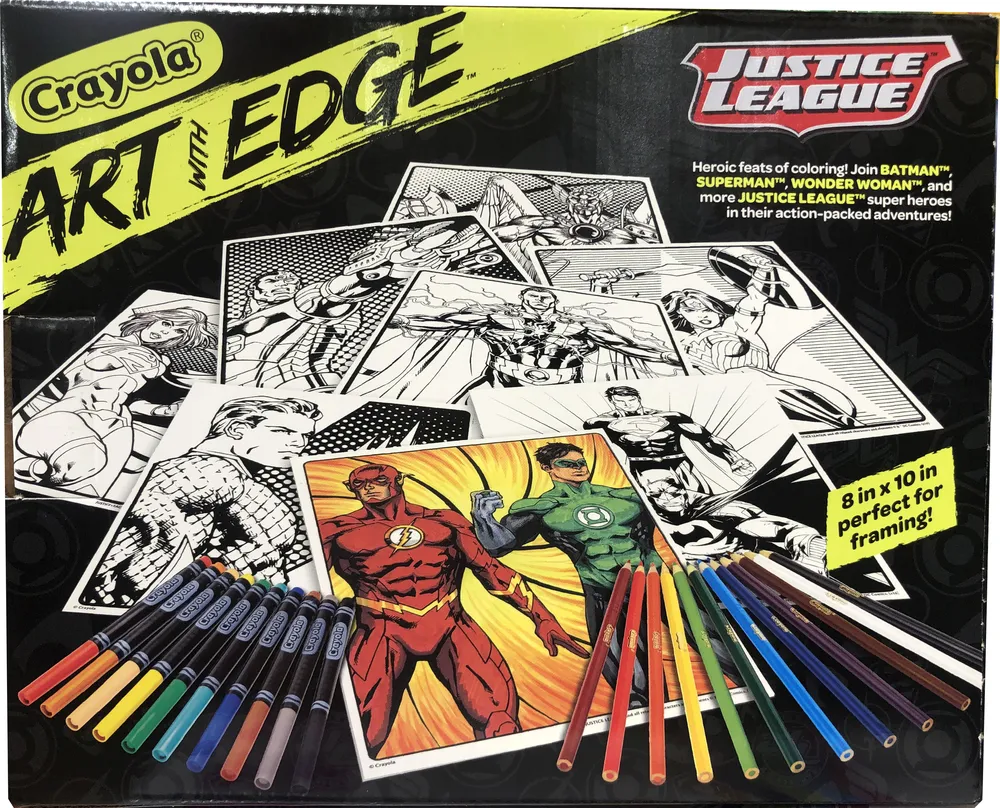 Crayola - Art with Edge Art Studio : Justice League