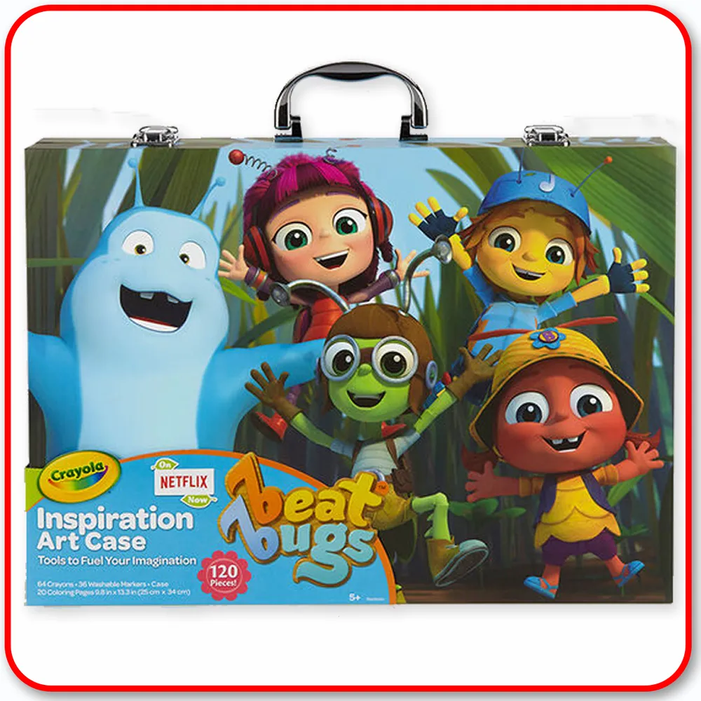 Crayola - Beat Bugs Inspiration Art Case