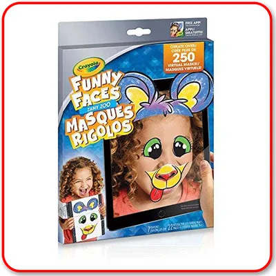 Crayola Funny Faces - Zany Zoo Kit