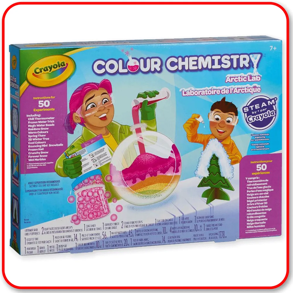 Crayola - Arctic Color Chemistry Set