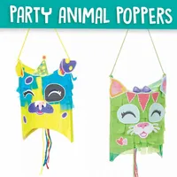 Crayola Craft Animal Poppers Kit