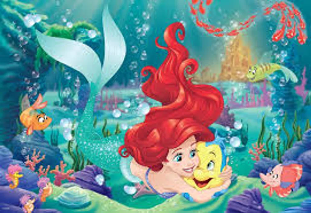 Hugging Ariel  24pc FLOOR