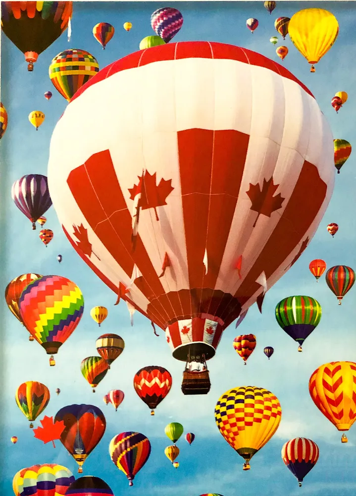 O Canada Puzzle : Hot Air Balloons - 1000pc