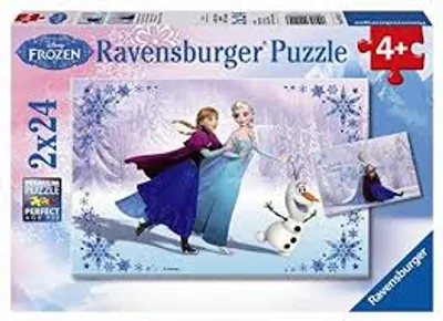 Disney Frozen Sisters 2x24pc Puzzles