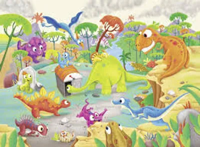 Time Travelling Dinos  60pc